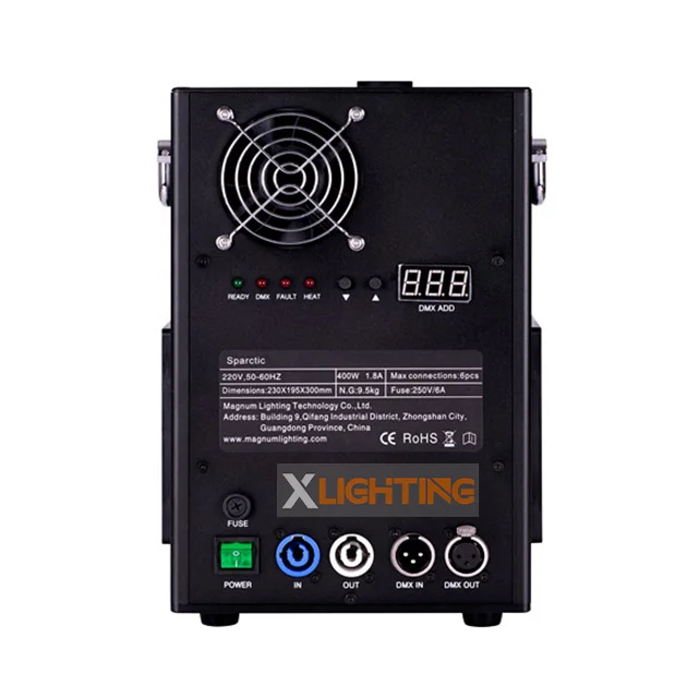 

dj equipment weddings decoration dmx512/remote control cold spark machine