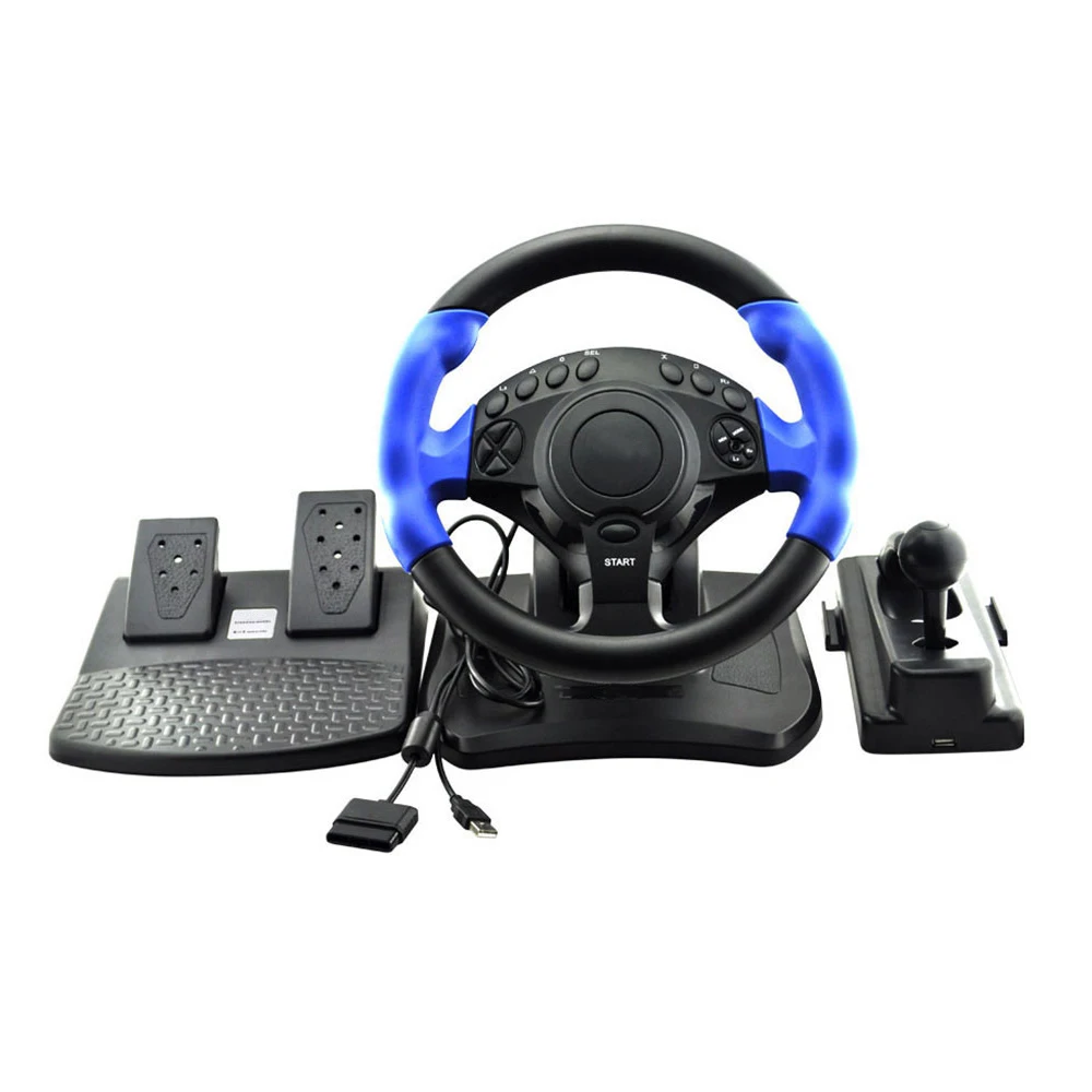 

2 в 1, игровой джойстик на руль для PS2/PS3/USB PC
