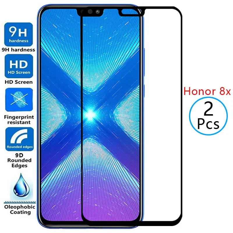 Защитное закаленное стекло 9d для huawei Honor 8x защитная пленка экрана Honor8x huwei hawei honer