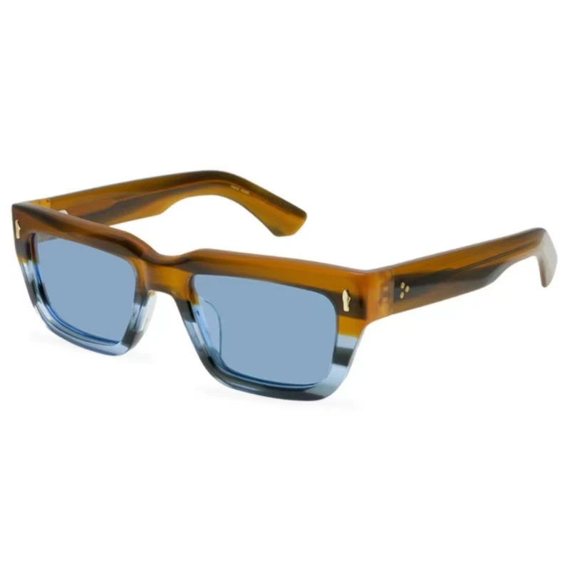 

Thick Acetate Sunglasses Unisex Polarized square Fashion Full-rim Advanced Versatile Personalized New Style TAC Lens
