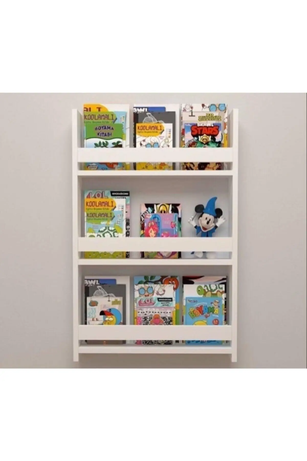 

Montessori Bookshelf Child Room Educational bookshelf 3 Shelves