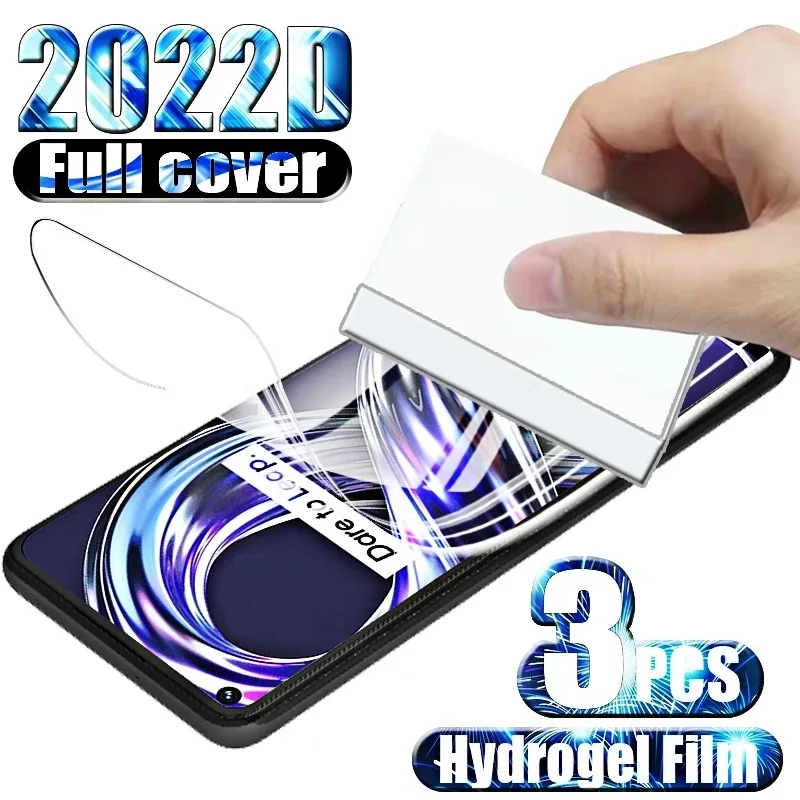 

3PCS HD Protective film For Realme 8 7 Pro 7i Screen Protector on Realme 6 5 Pro 6i 6S 5i 5S C21 C15 C11 C30 C31 C33 C3 C3i film