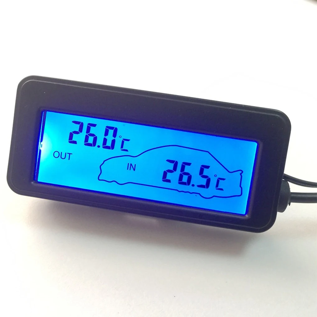 

Universal DC 12V Temperature Meter Vehicle Exterior Digital Thermometer