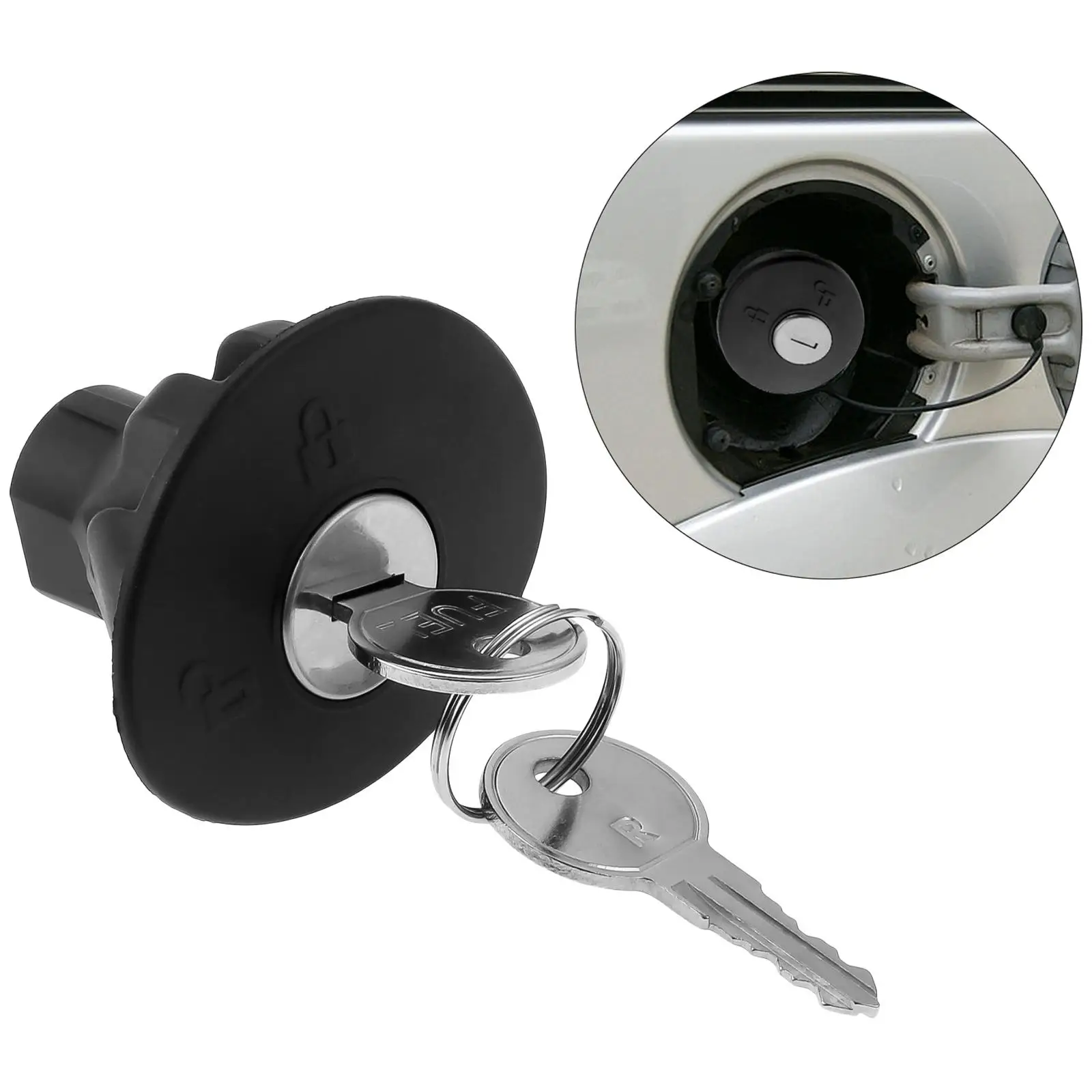 Блокирующая крышка топливного бака 8U5Z-9C268-b Заглушка заливной горловины Замок