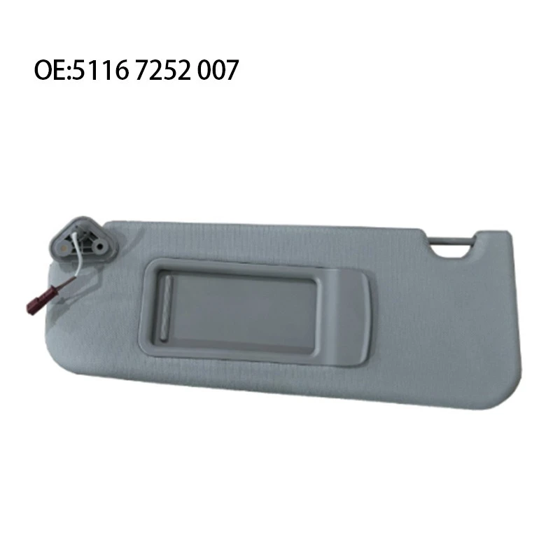 Фото Солнцезащитный козырек для BMW 3 серии E90 2005-2013, X1 E84 2009-2015, передний, для салона автомобиля, артикул: 51167252 005 №4