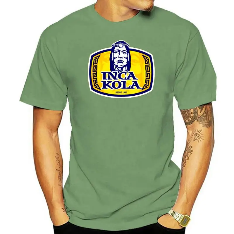 

Inca Kola Logo Peru Soft Drink Golden Soda Retro Vintage Unisex T Shirt 1524 Tee Shirt outdoor wear Tops