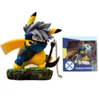 Аниме-фигурка Пикачу для косплея Какаси, Покемон Наруто, ПВХ фигурка хатакэ, Какаси Шипуден, модель фигурки, симпатичные игрушки