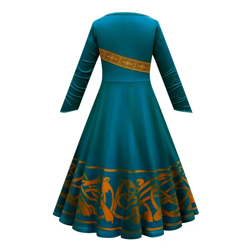 Женский костюм для косплея из мультфильма Хэллоуин с длинным рукавом