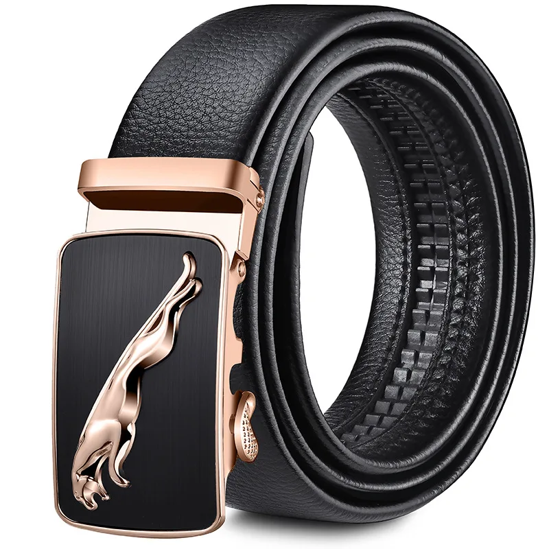 

Luxury Designer 3.5cm Width Automatic Buckle Black Belt For Men Fashion Formal Belts cinturones para hombre ceinture homme G1236