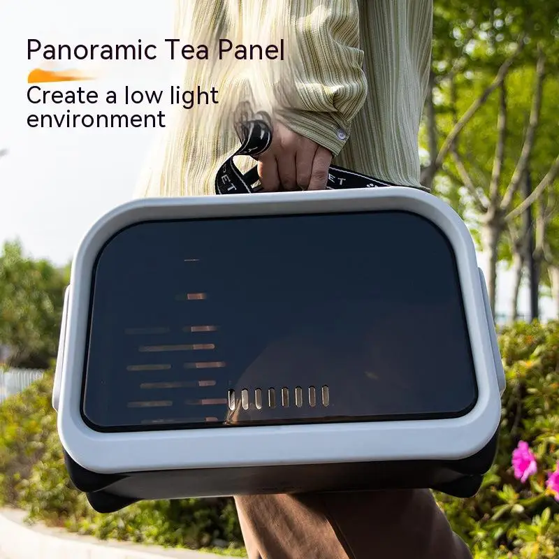 

Cat Bag Out Portable Large Capacity Cat Capsule Cat Cage High Color Pet Small Dog Backpack Sitting Car Magic