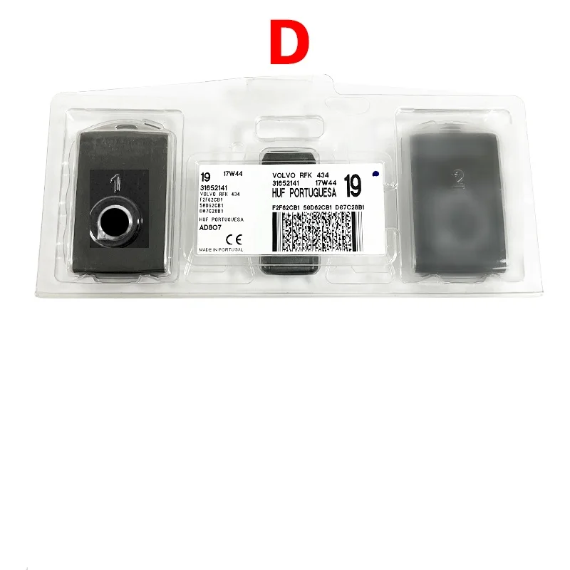 

CN050022 OEM 1 комплект с кожаным корпусом, 4-кнопочный смарт-ключ, артикул: 32256980 YGOHUF8423 для Volvo 2016-2021 433 МГц 8A чип без ключа Go