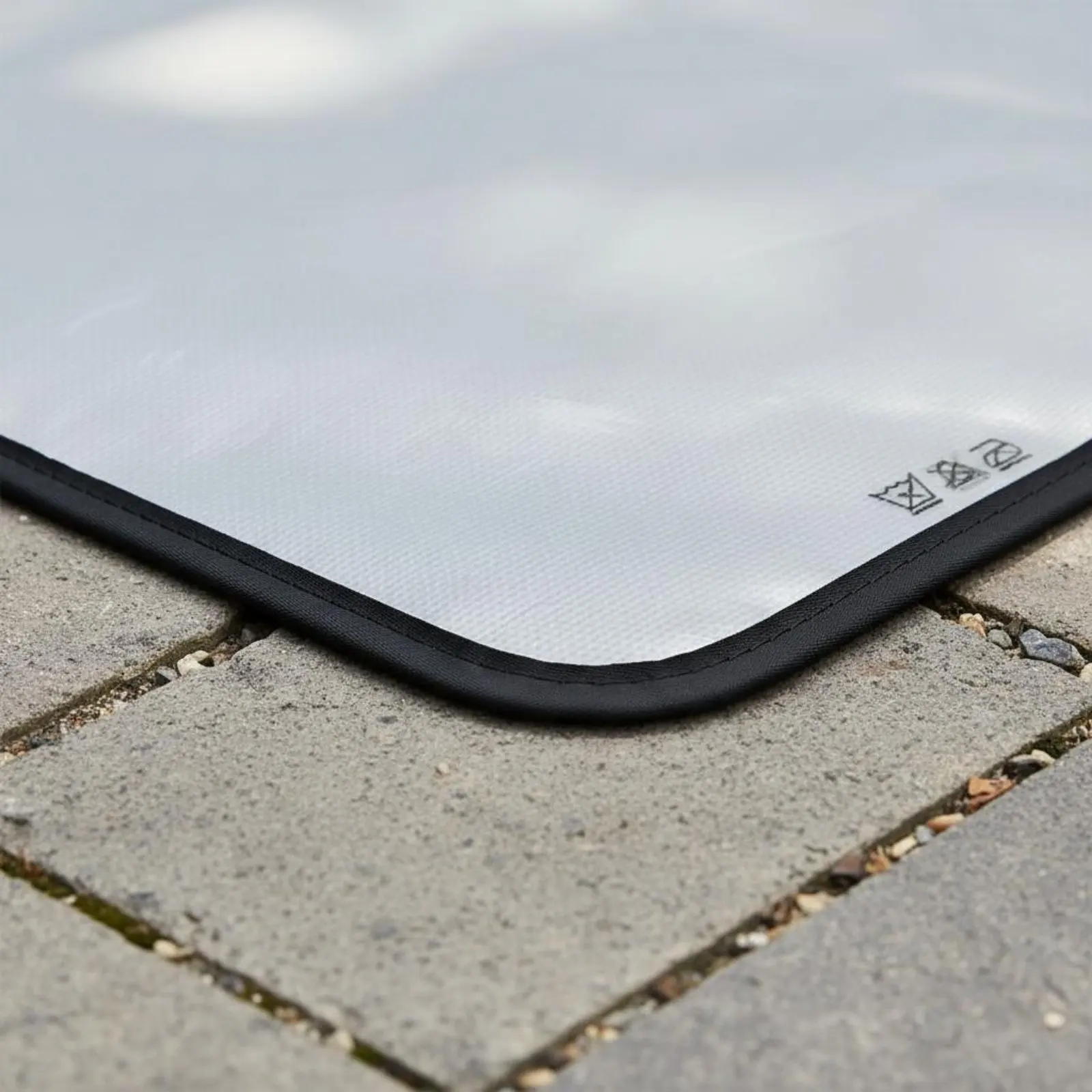 Фото Огнестойкий коврик для гриля с силиконовым покрытием, из стекловолокна, для защиты пола под грилем, прочный, легко чистится №3