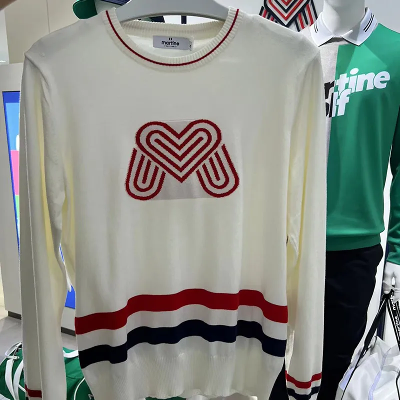 【Presale 】Women's Golf Ultra-Soft Horizonal Knit Sweater