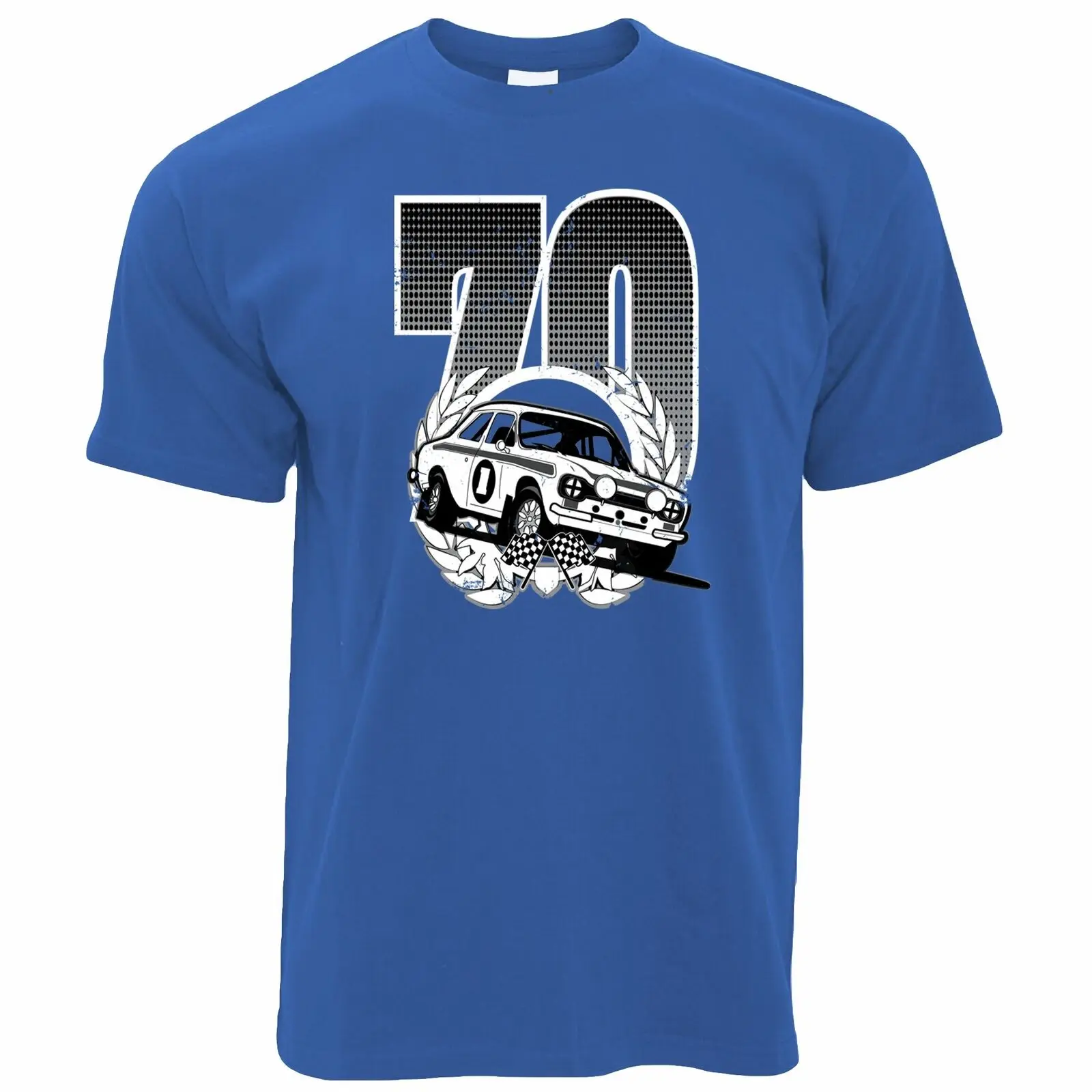 

Racing T Shirt Classic Rally Car Retro 70 Off Road Track Team