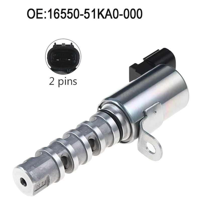 2X электромагнитный клапан VVT управления маслом для Suzuki Grand Vitara Kizashi 2.4L 1.4L 16550-51KA0-000