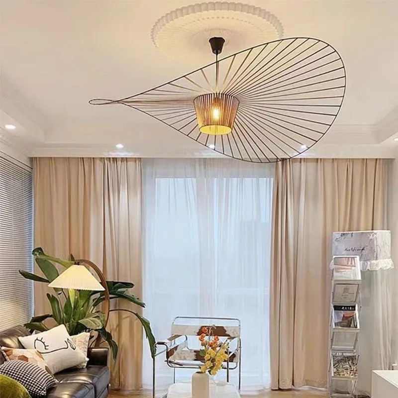 Современные Люстры в скандинавском стиле с шапками подвесные светильники