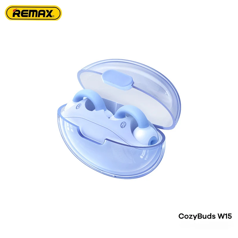 REMAX Crystal Clear Bluetooth-наушники с клипсой прозрачные спортивные беспроводные