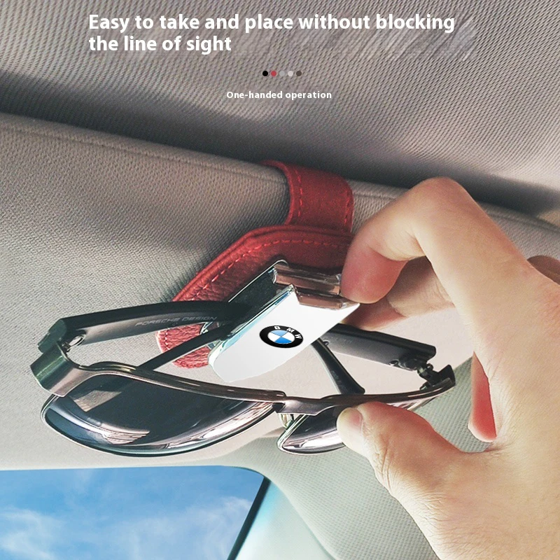 Чехол для автомобильных очков солнцезащитный козырек держатель солнцезащитных