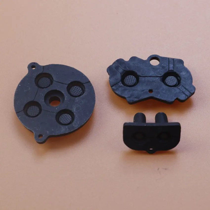 Фото JCD высококачественные резиновый проводящий кнопки для Gameboy Advance GBA Silicone AB D-pad Start Select, замена подкладок для клавиатуры №3