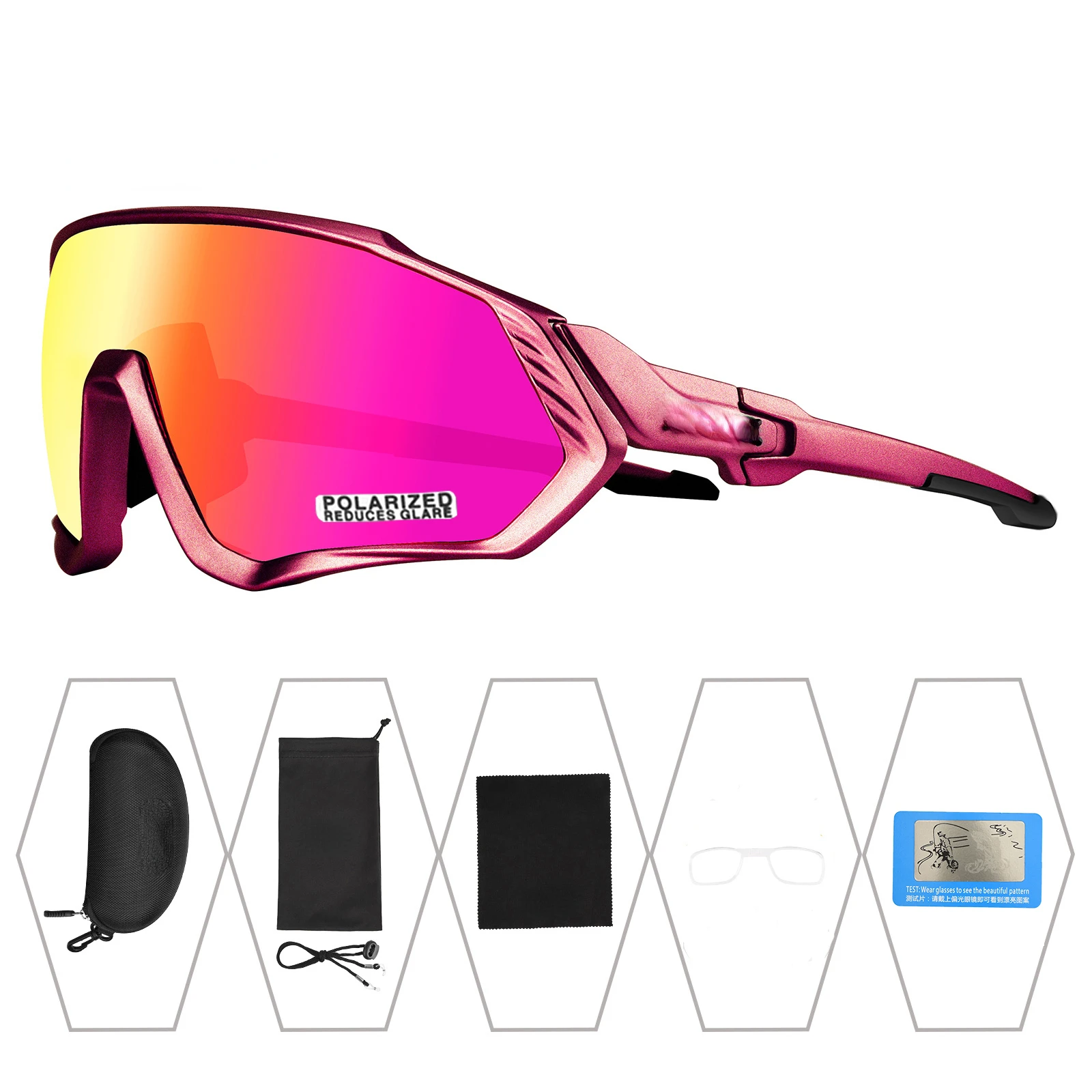 

Polarized Colored Cycling Glasses Men Women Road Bike Sunglasses Riding Eyewear Goggles Oculos Ciclismo MTB Gafas Ciclismo