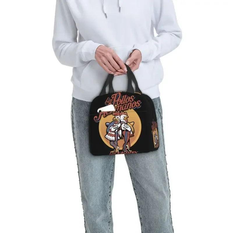 Забавный многоразовый Ланч-бокс во все тяжкие герметичный термоохладитель Los Pollos