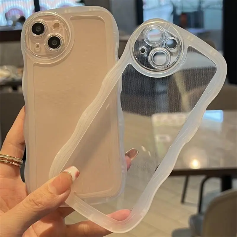 

Phone Case For Samsung A24 S23 Ultra A52 A72 A51 A71 A50 A50S A30S A53 A73 G530 J2 J7 Prime J2 Pro Wave Edge Round Camera Cover