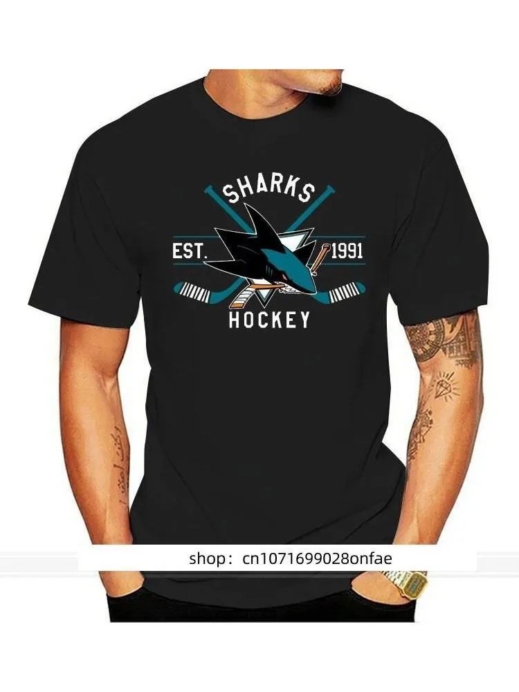 VINTAGE NHL SAN JOSE SHARKS TEE SHIRT 1994 SIZE XL MADE IN USA
