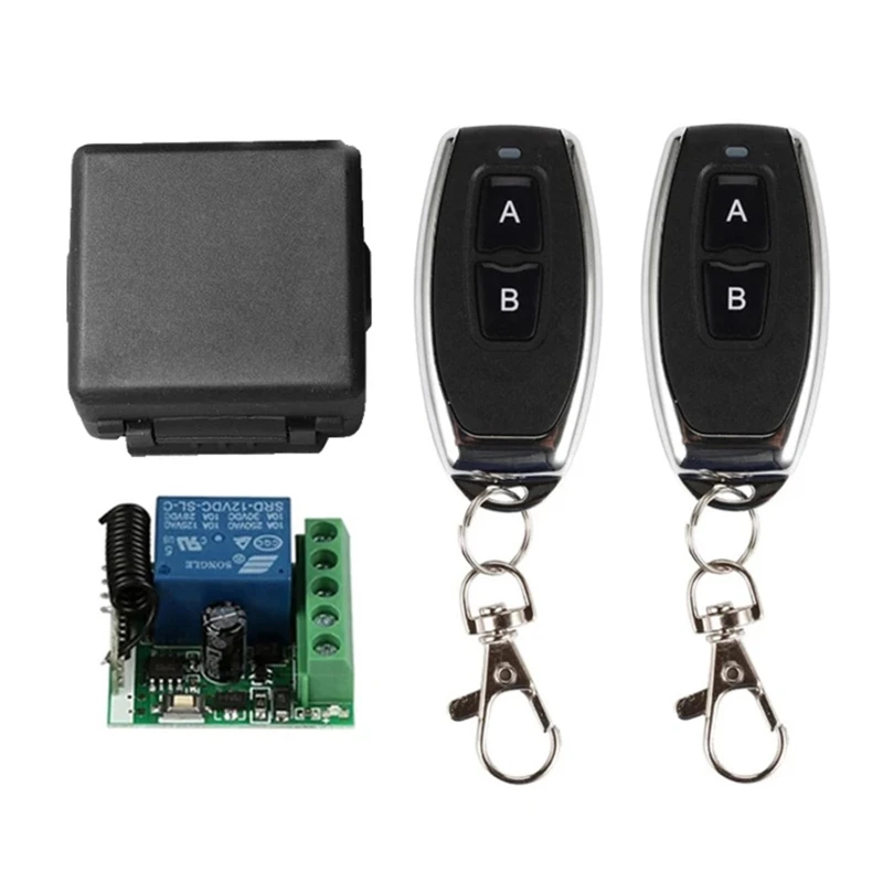 

Single-channel Wireless Remote Control Switch for Dc 12V Transmitter Receiver