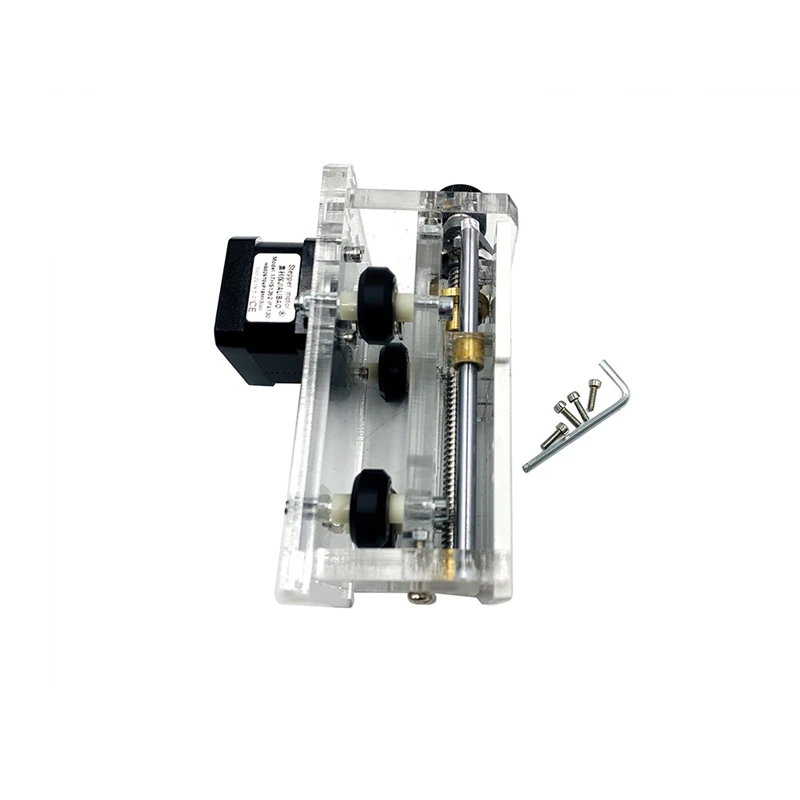 

DIY 2 axis desktop diode laser engraving machine hand wheel control focal length adjustable laser head fixture 42 stepper motor
