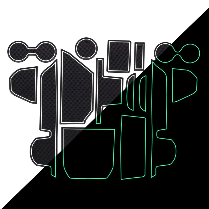 

Anti-Slip Gate Slot Mat For Mazda 8 Mazda8 2009 ~ 2016 Door Groove Pad Rubber Coaster Auto Interior Accessories