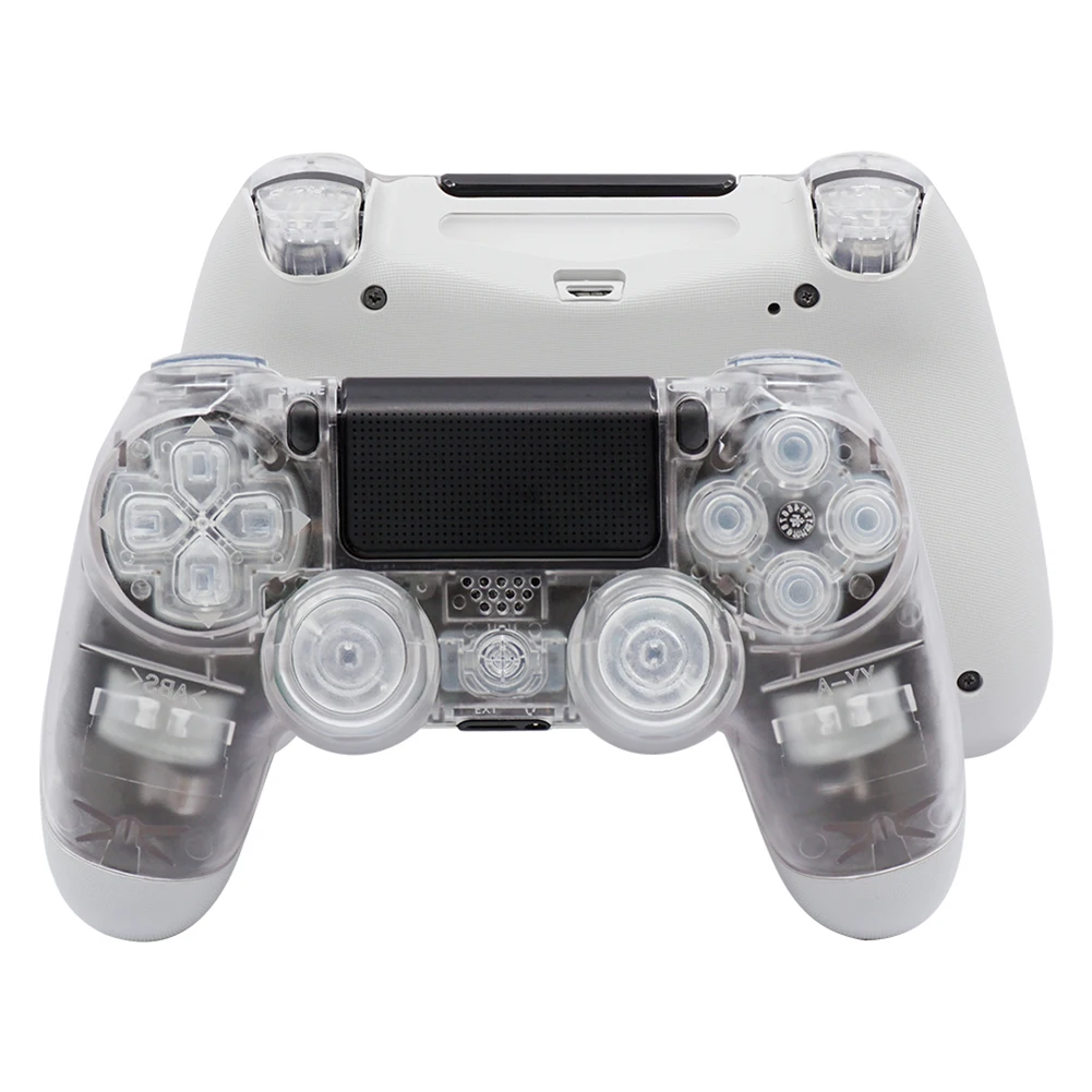 

Bluetooth-compatible Gamepad for PS4 Modified LED Light Board Console Wireless Game Controller Video Games USB Joystick Control