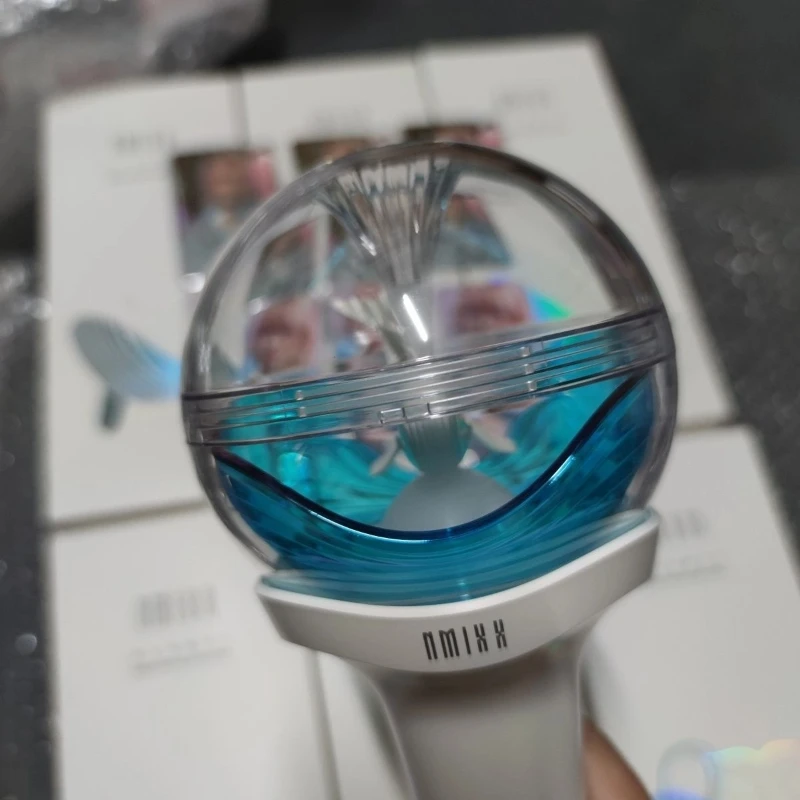 Фото NMIXX Light Stick Корея Kpop Lightstick Светящийся стержень Концертная лампа Вечеринка Вспышка Флуоресцентные игрушки Хип-хоп Вспышка Стержень Подарок фанатам №2