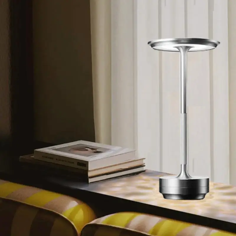 

Simple Charging Desk Lamp Restaurant Bar Desk Lamp Dimming Atmosphere Retro Portable Charging Touch USB Desk Lamp for 3 Levels