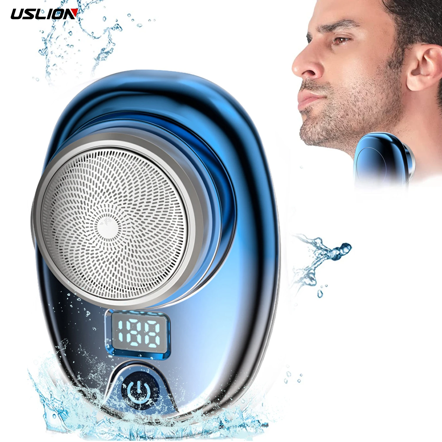 

Электробритва USLION Мужская, водостойкая, IPX7