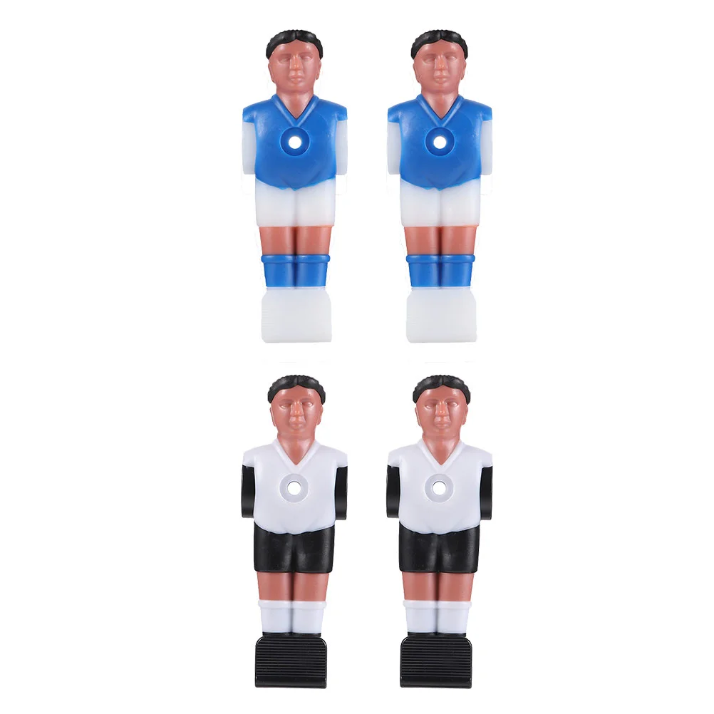 

4 Pcs Football Table Replacement Soccer Toys Machine Resin Foosball Game Child