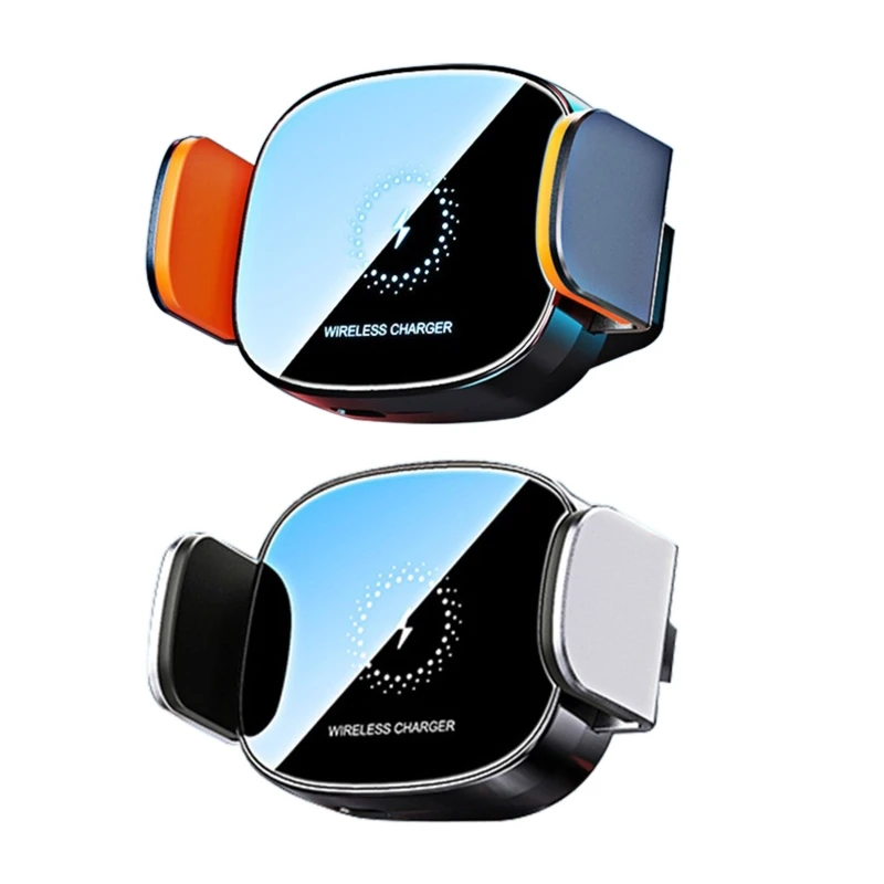 

Y9RF Rotating Air Vent Clip Dashboard Windshield Holder Wireless Charging Car Holder