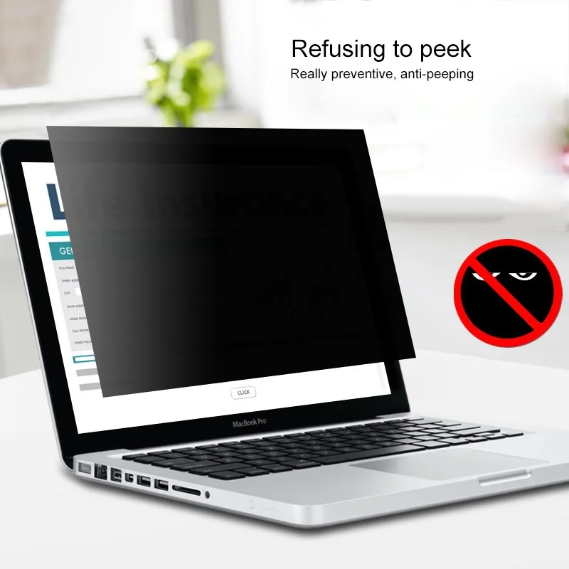 Anti-peeping Screen Protector For Laptop 14 15.6 16 17 inch Macbook Air Pro 13 Computer Anti-spy PET Matte Film Privacy Filter