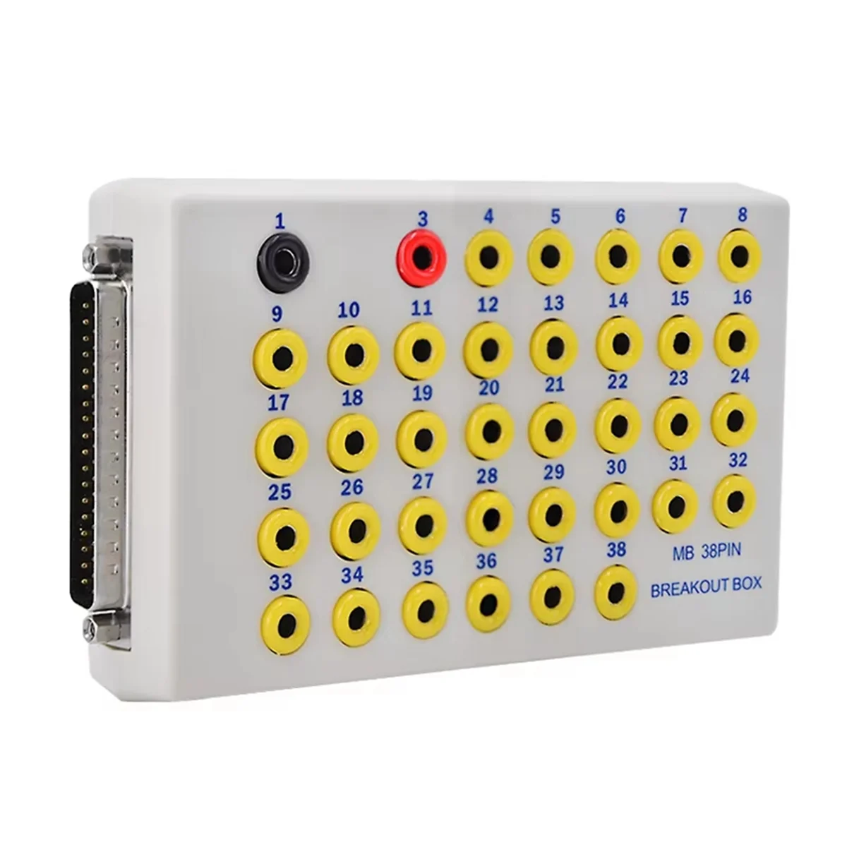 Фото Новый 38-контактный OBD Breakout Box OBD2 тестер линейного сигнала детекторы протокола CAN Data Link диагностический инструмент для автомобиля №4