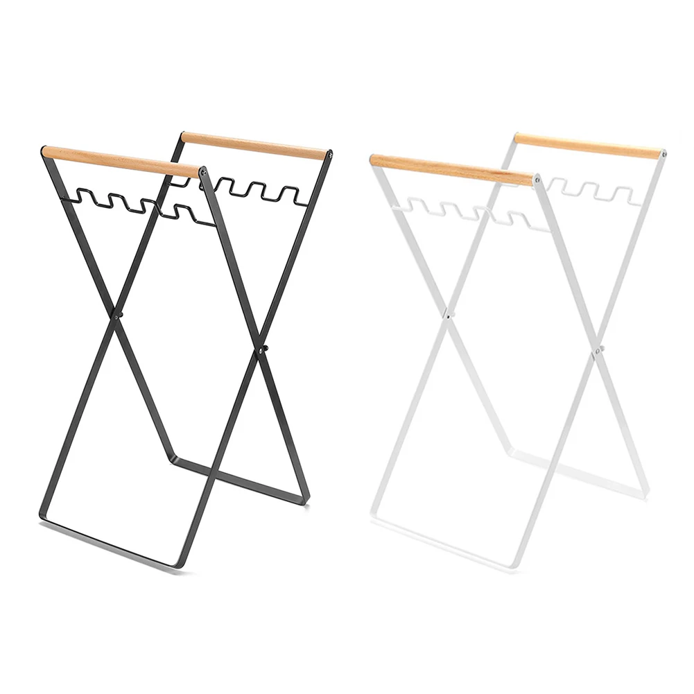 

Foldable Garbage Rack Outdoor Portable Barbecue Portable Trash Bag Rack Camping Trash Bag Storage Holder