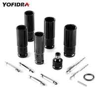 yofidra 12 inch electric wrench socket electric wrench hex socket head set kit electric wrench adapter