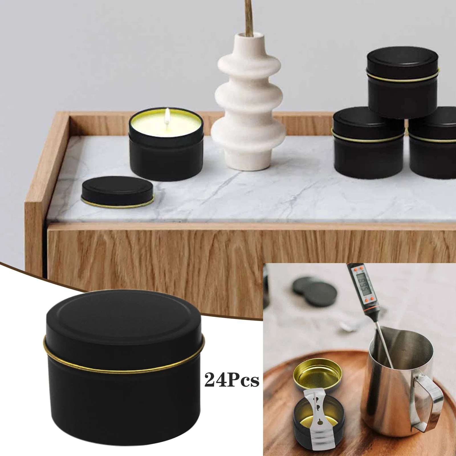 Bulk Candle Jars With Lids Candle Containers For Food Measurement Containers