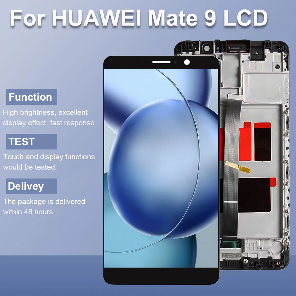 5 9 &quotMate9 MHA-L29 MHA-L09 Экран дисплея в сборе для Huawei Mate ЖК-дисплей дигитайзер с