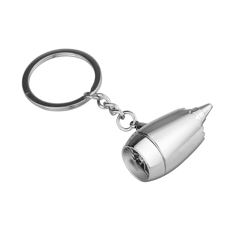 

Aircraft Engine Model Keychain for KEY Ring for Creative Personality Aircraft Keyfob for KEY Pendant for Student Graduat