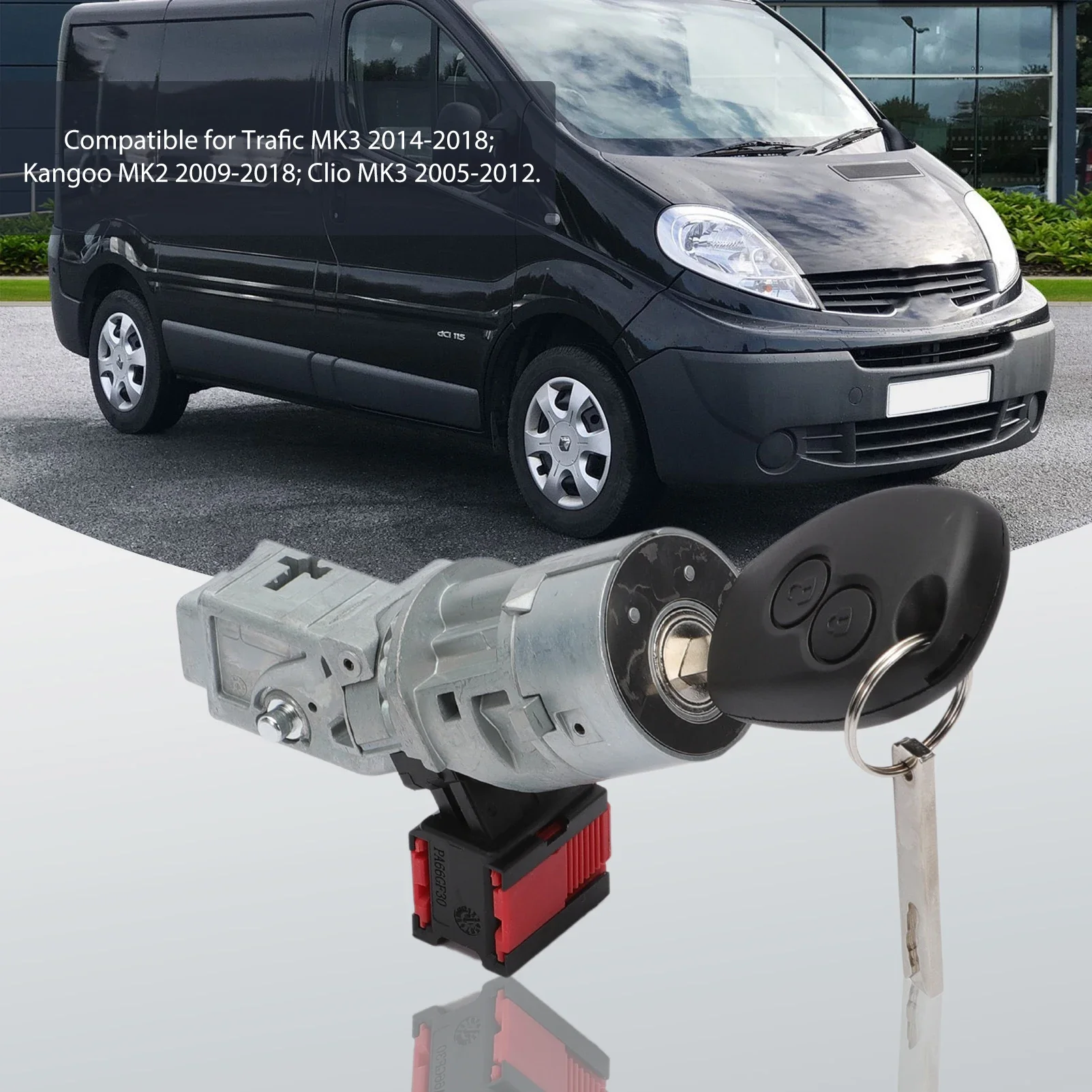 

7701208408 Автомобильный Замок зажигания, стартовый переключатель, Замок зажигания и ключи для RENAULT Megane MK2 2005-2012, traffic MK3