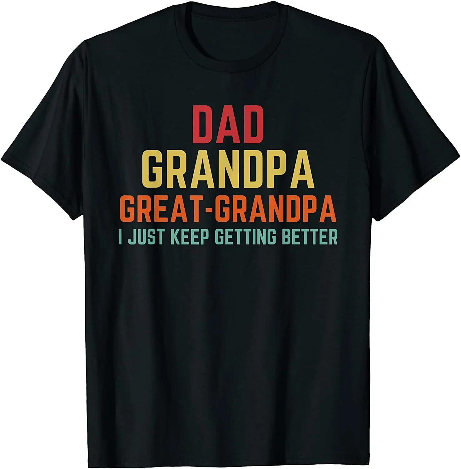 

Fathers Birthday Gift To Dad Grandpa Aesthetic Vintage Summer Men T-shirt Harajuku Streetwear Men Funny T Shirt