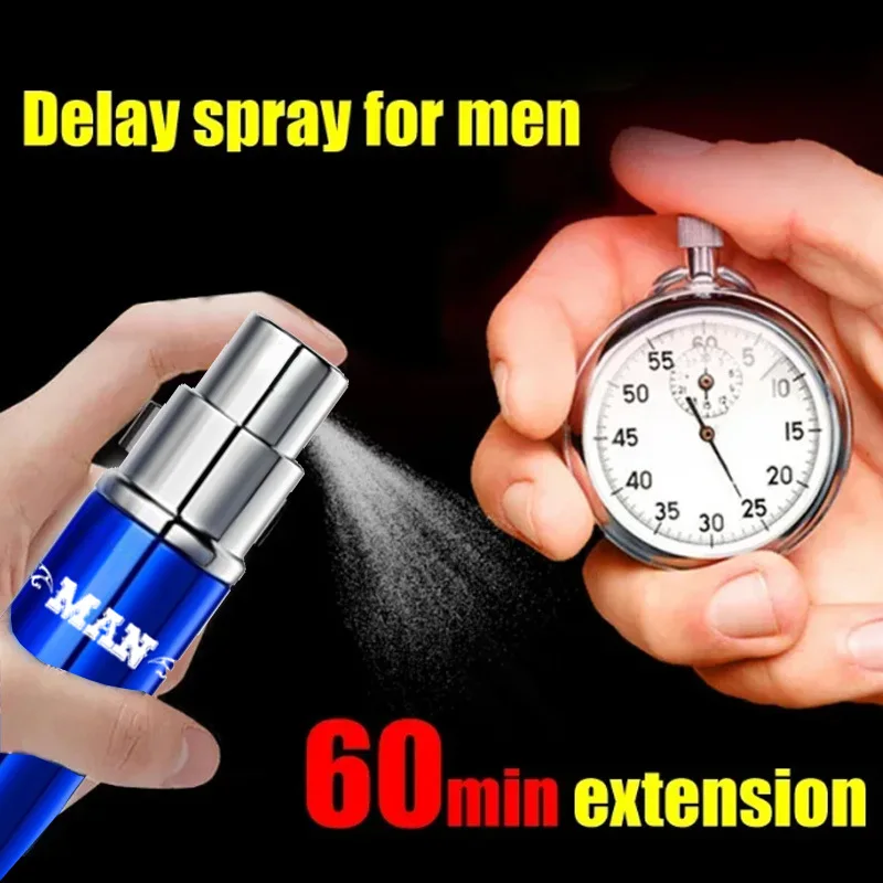 Men's Spray Delay Ejaculation Enlargement Sex Lasting Long 60 Minutes Fast Erection penis Climax Product Enhanced Sexual Ability
