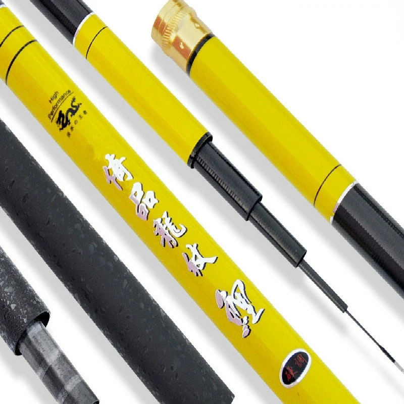 High Carbon Taiwan Fishing Rod Super Hard Power Hand Pole Long Sections Fishing Stick Fishing Cane Olta Fishing Tackles Gear