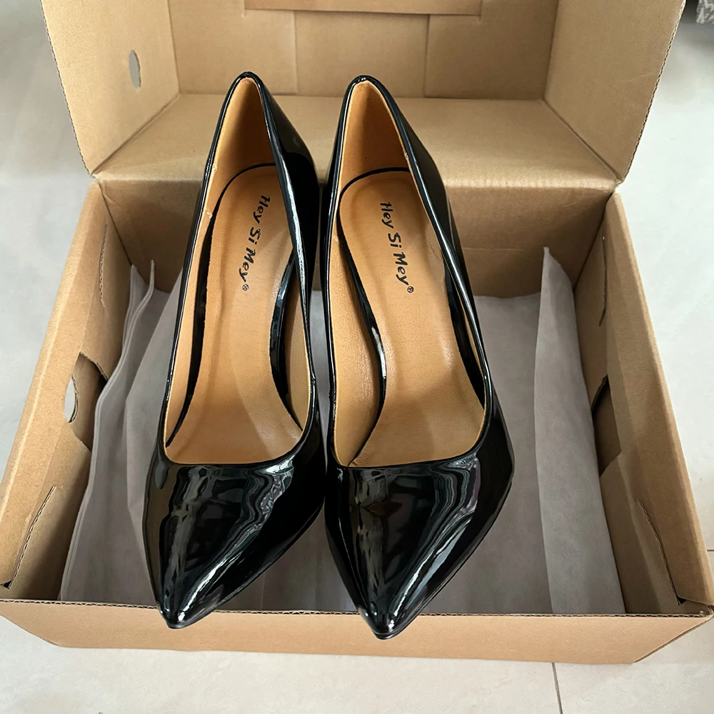 Туфли-лодочки унисекс на очень высоком каблуке 14 см размеры 46 47 48