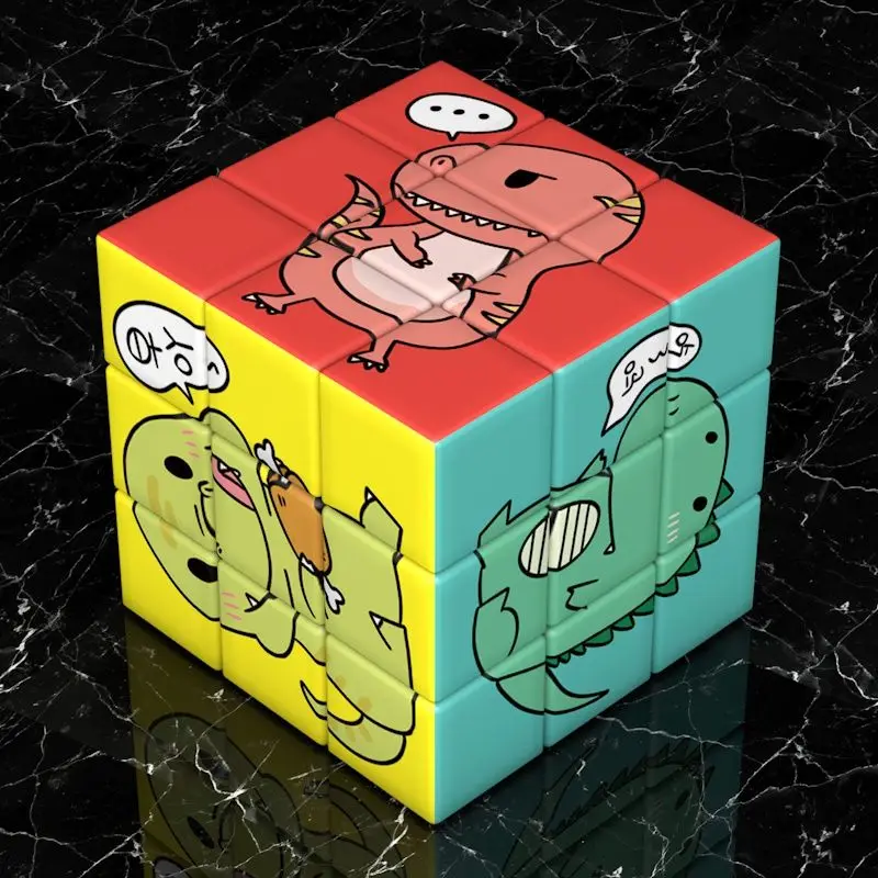 

Professional 3x3x3 Magic Cube Speed Cubes Puzzle Neo Cube 3x3 Cubo Packing Cubes Van Gogh Animals Speed Cube Toys Infinity Cube