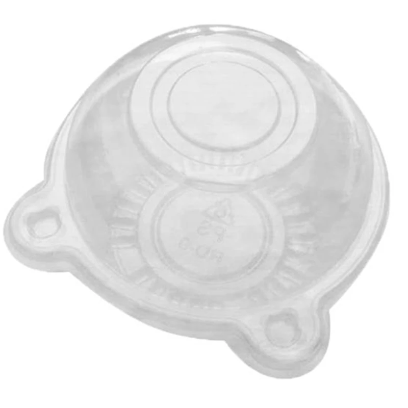 

100 Pcs Transparent Plastic Bowl Cake Box Dessert Box Is Suitable For All Kinds Of Cakes, Sushi Biscuits And Other Foods